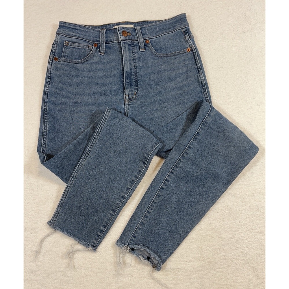 Madewell Size 27T Curvy High-Rise Skinny Jeans 27x29